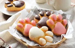 ラトリエドゥシュクル　肉球マドレーヌ 5個入のサムネイル