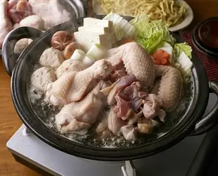 妻地鶏 鶏鍋セットの画像