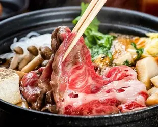 熊野牛すき焼き懐石 (約2～3人前)の画像