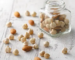 ひよこ豆＆アーモンドの画像