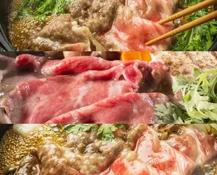 関西三大和牛　肩ロースすき焼きセット　750g（250g×3Ｐ）約6人前の画像