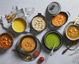 7種類のデイリースープセットの画像