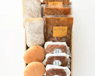 ハンバーグランチセットの画像