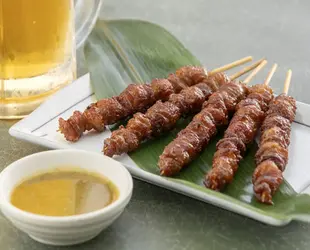 博多本格とりかわ10本+柚子ダレ1本セットの画像