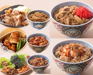 吉野家 大人気5品目 お試しセットの画像