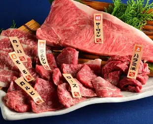 Ａ５黒毛和牛まるごと一頭みつる盛りの画像