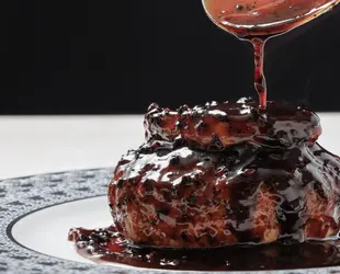 ロッシーニ風ハンバーグの画像