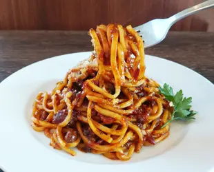 宇都宮で一番濃いミートソース・生パスタセットの画像