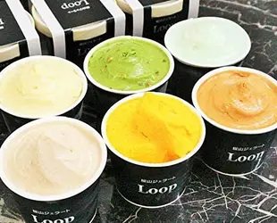 アイスクリーム ジェラートの画像