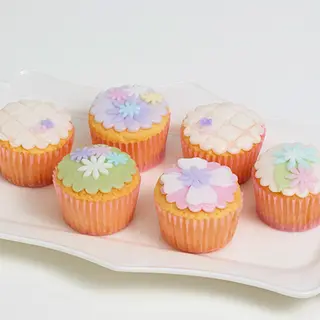 デコレーション カップケーキ 6個セット　ギフト用の画像