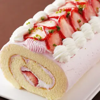 とちおとめプレミアムロールケーキの画像
