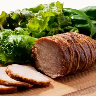 富山県産モモ焼豚スライス100g×5パック チャーシューの画像