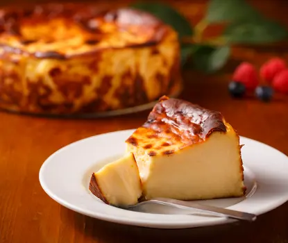 バスクのチーズケーキ