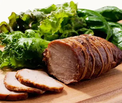 富山県産モモ焼豚スライス100g×5パック チャーシュー