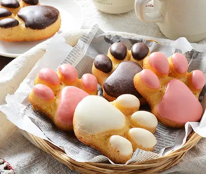 ラトリエドゥシュクル　肉球マドレーヌ 5個入