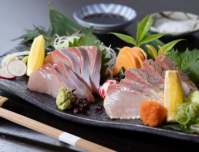 龍馬鰤おすすめセット（刺身・たたき）の画像