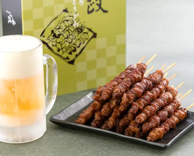 ギフトセット（とりかわ25本入+自家製柚子ダレ2本）やきとりの画像