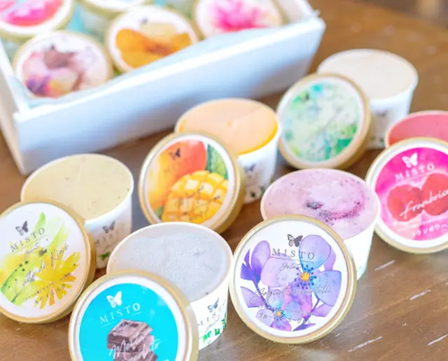 富士山の恵＆季節の人気ジェラート詰め合わせ12個セットの画像