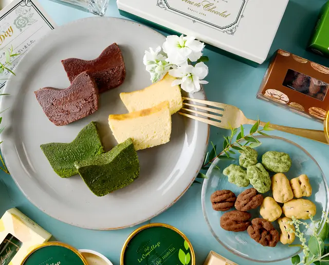 ペカンナッツショコラCAN缶と選べるテリーヌ ドゥ ショコラの食べ比べギフトセットの画像