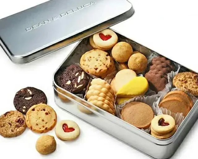 アメリカンクッキー缶 11種類45個入りの画像