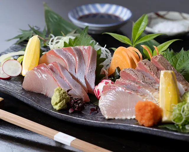 龍馬鰤おすすめセット（刺身・たたき）の画像