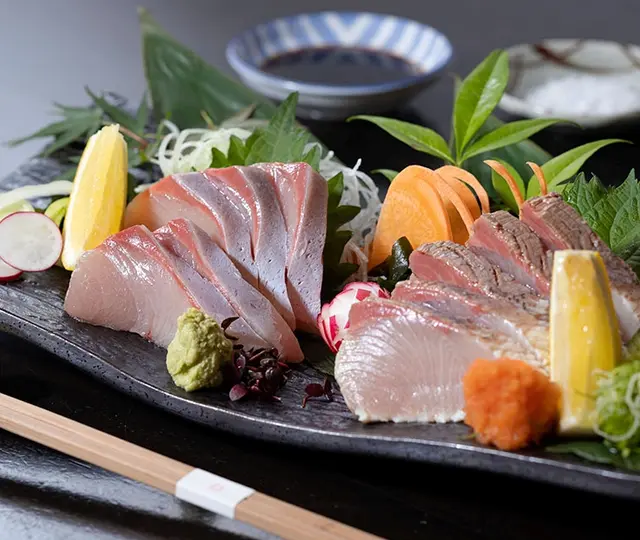 龍馬鰤おすすめセット（刺身・たたき）