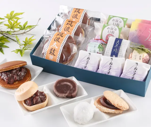 和菓子詰合せ　牡丹