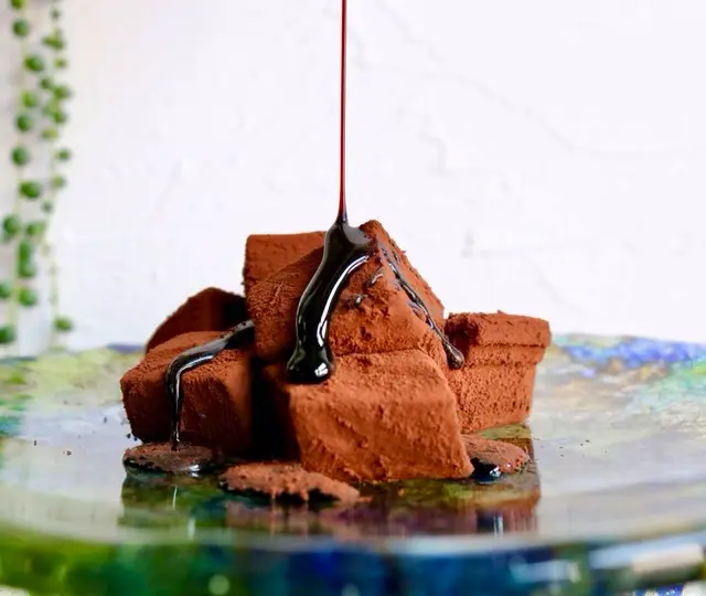 由布院わらび餅（抹茶きな粉・チョコ）桐箱入り 