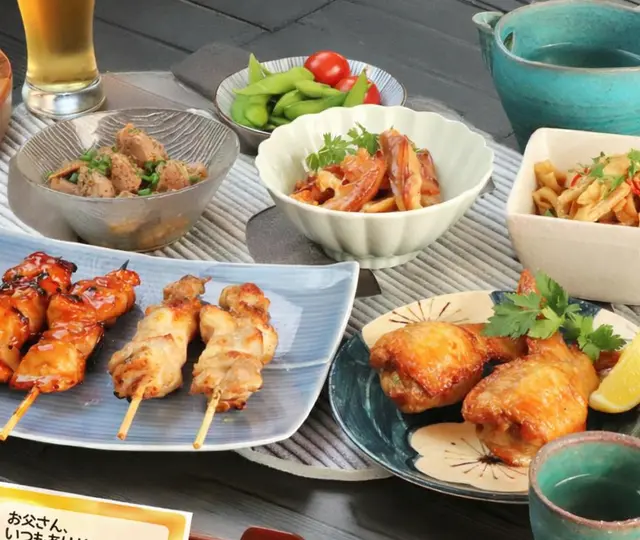 晩酌おつまみ焼き鳥6品セット