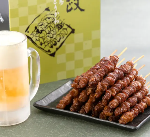 ギフトセット（とりかわ25本入+自家製柚子ダレ2本）やきとりの画像