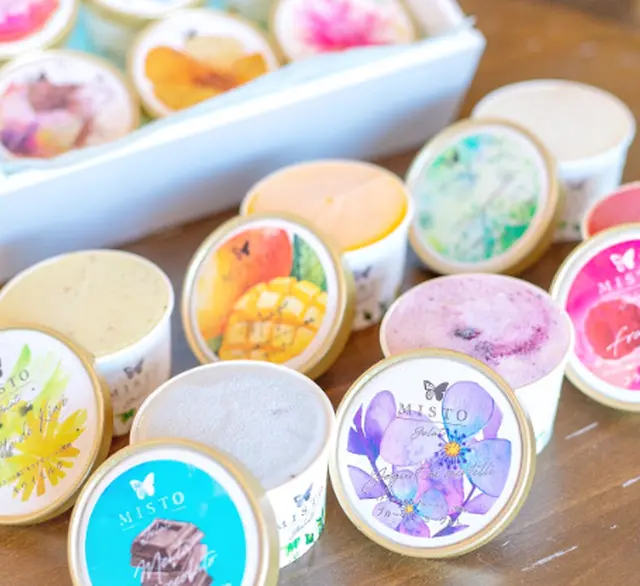 富士山の恵＆季節の人気ジェラート詰め合わせ12個セットの画像