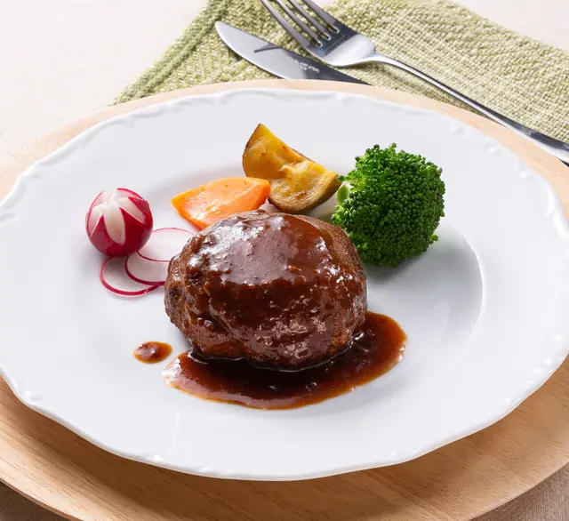 神戸牛ハンバーグの画像