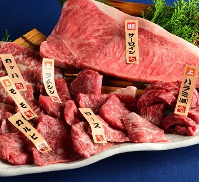 Ａ５黒毛和牛まるごと一頭みつる盛りの画像