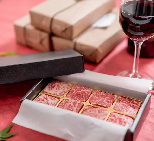 A5ランク黒毛和牛サイコロギフト160g 4種食べ比べの画像