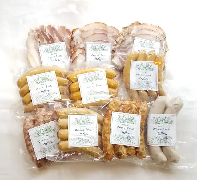 無添加ハム ソーセージ 食べくらべ 冷凍10種類の画像