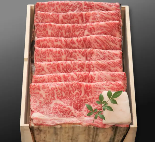 松阪牛すき焼き【特選A5 600g】の画像