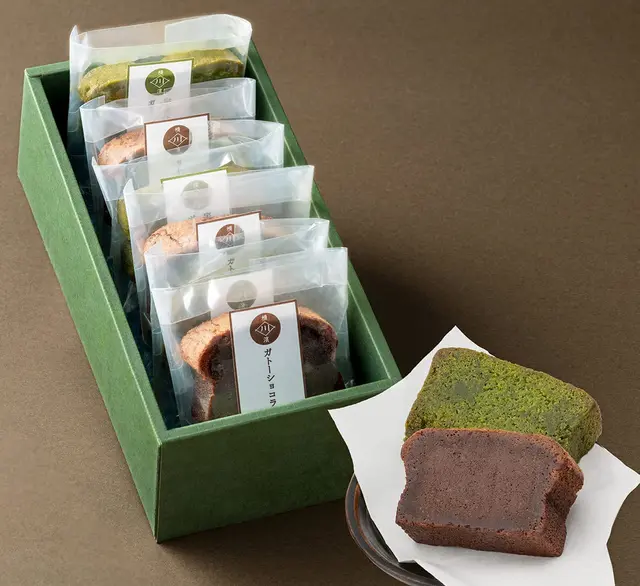 濃厚 ガトーショコラ 抹茶ガトーショコラの画像