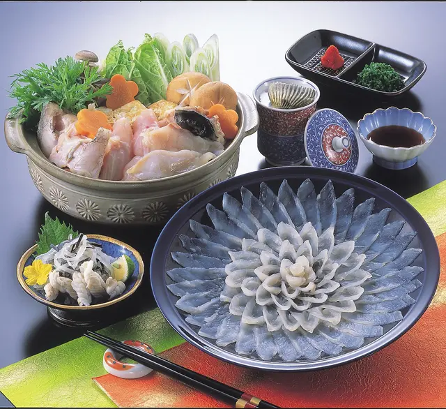 とらふく料理セット（ふぐ刺・ちり鍋）2人前の画像