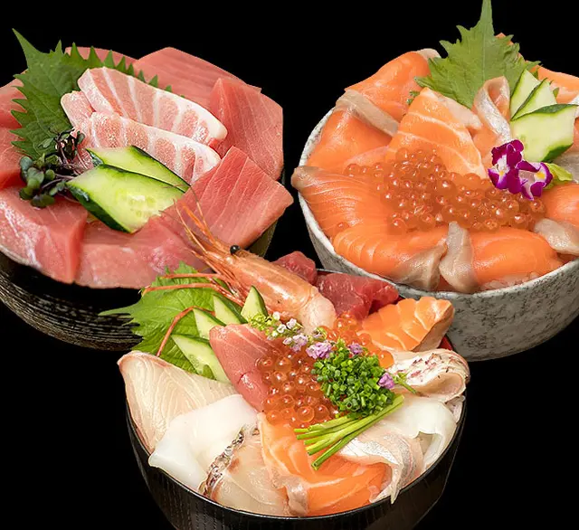 どんぶり3種セットの画像