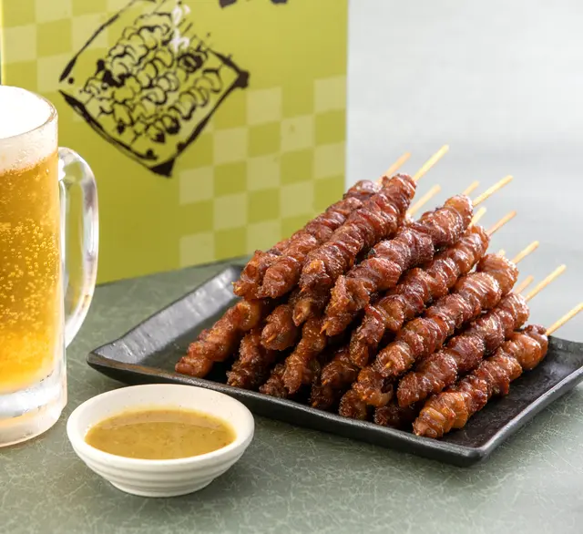 ギフトセット（とりかわ25本入り+柚ダレ2本）の画像