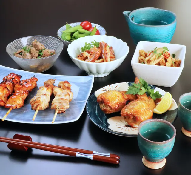 晩酌おつまみ焼き鳥6品セット（ギフト箱入）の画像