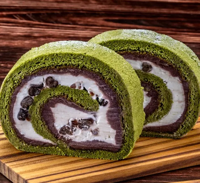 花園ロール（抹茶）の画像