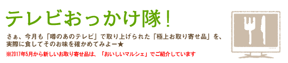 テレビおっかけ隊！