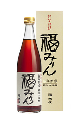三年熟成 純米本味醂 福みりん 720mL 1本 化粧箱入