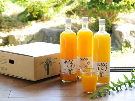 100%ピュアジュース750ml×3本
