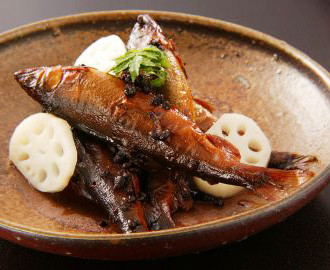 家伝 子持ち鮎のうま煮