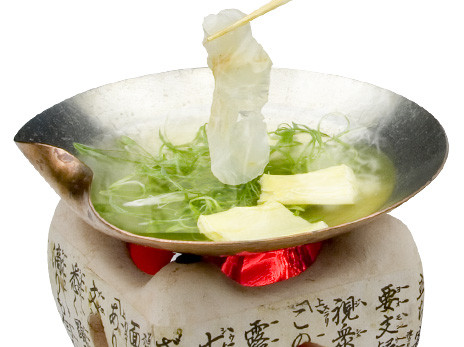京風甘鯛しゃぶしゃぶ