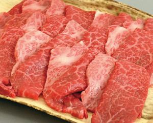 特選近江牛上カルビ焼肉用300g