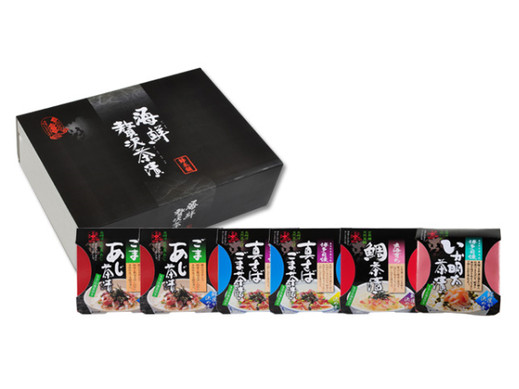 お茶漬バラエティー6個セット