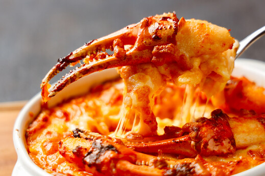 紅ずわいがにのグラタン～オマール海老風味～